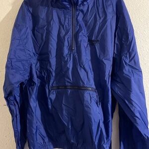 Vintage Reebok Golf Blue 80’s Half Zip Windbreaker Jacket Adult Size XL